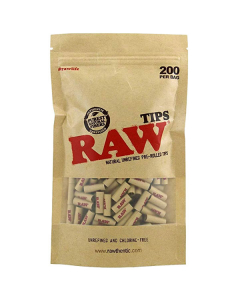 RAW Pre-Rolled Tips - 200 Pack