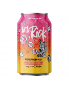 Little Rick Sparkling Cannabinoid Drink - Raspberry Lemonade
