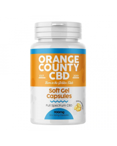 Orange County CBD - Full Spectrum CBD Soft Gel Capsules - 900mg - Pack of 30