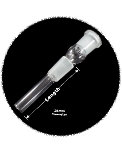 Black Leaf Glass Adaptor