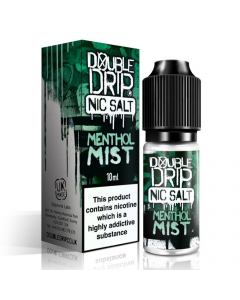Double Drip - Nic Salts - High Nicotine E-Liquid - 10ml - Menthol Mist