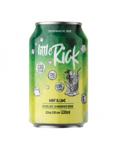 Little Rick Sparkling Cannabinoid Drink - Mint And Lime