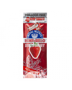 Royal Blunts Hemparillo Wraps 4 Pack - Strawberry