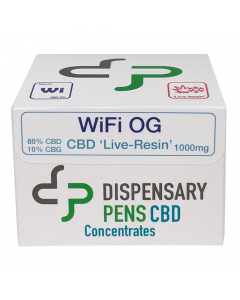 Dispensary Pens Broad Spectrum CBD Live Resin - WiFi OG
