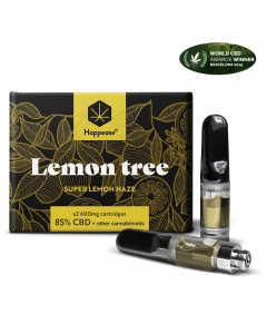 Happease Refills - 85% CBD Cartridges - 2 Pack - Lemon Tree
