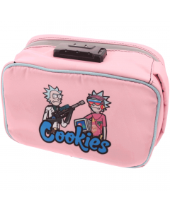 Smell Proof Lockable Carry Pouch - Rick & Morty Pink
