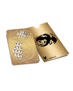 V Syndicate Grinder Card - 85 x 55mm - Gold Dragon