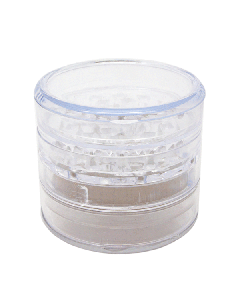 60mm 5 Part Acrylic Sifter Grinder-Clear