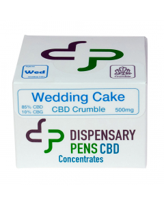 Dispensary Pens CBD Crumble - Wedding Cake