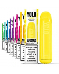 YOLO BAR - Disposable Vape / E-cigarette - 20mg - Choice Of Flavours